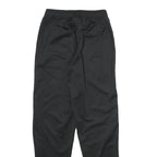 ADIDAS Mens Joggers Black & White Slim Tapered S W26 L30 Sports Logo
