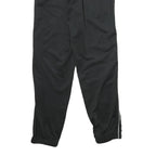 ADIDAS Mens Joggers Black & White Slim Tapered S W26 L30 Sports Logo