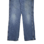 WRANGLER Mens Regular Denim Blue Jeans W34 L32 Classic Zip Pockets