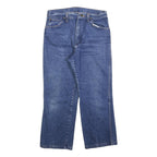WRANGLER Womens Blue Jeans Relaxed Straight Denim Medium W30 L25 Classic Style