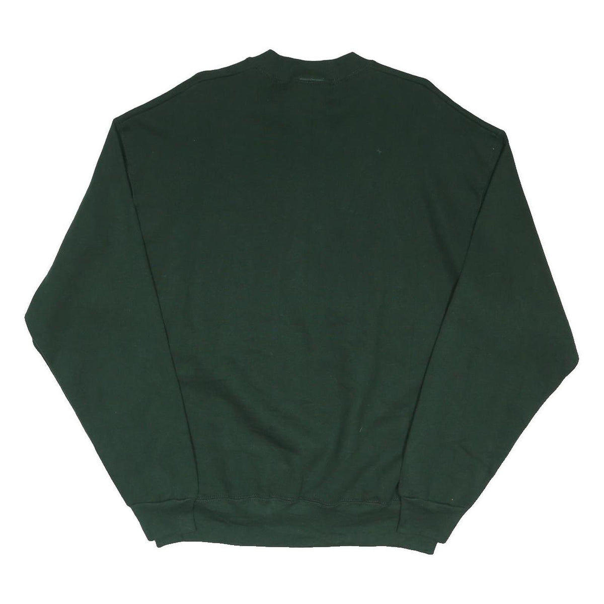 CURK Mens Green Sweatshirt L Cotton Blend Pullover Crew Neck Casual