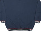 WAVES Mens Navy Blue Crew Neck L Sweatshirt Grey Cup Winnipeg Rugby