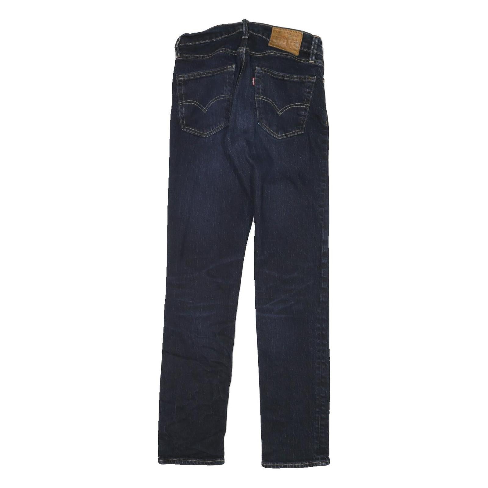 LEVI'S 511 Mens Jeans Blue Slim Skinny Denim Medium W27 L31 Classic Zip Closure