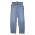 LEVI'S Mens Regular Fit Light Blue Denim Jeans W30 L31 Classic Cotton Blend Zip