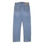 LEVI'S Mens Regular Fit Light Blue Denim Jeans W30 L31 Classic Cotton Blend Zip
