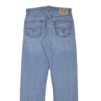 LEVI'S Mens Regular Fit Light Blue Denim Jeans W30 L31 Classic Cotton Blend Zip