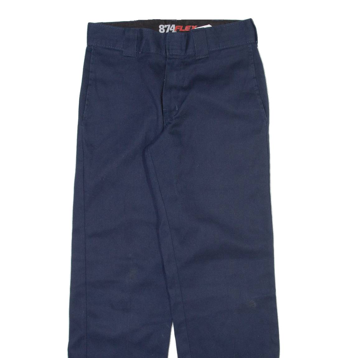 DICKIES 874 Workwear Mens Trousers Blue Regular Straight W29 L30