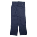 DICKIES 874 Workwear Mens Trousers Blue Regular Straight W29 L30