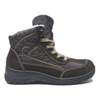 RIEKER Womens Warm Lined High Lace-Up Ankle Boots Brown Synthetic UK 4