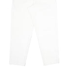 WORTHINGTON Womens Classic White Trousers W30 L30 Zip Pocketed Regular Fit