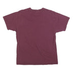 VANS Mens Maroon Classic Fit M Short Sleeve Crew Neck Cotton Blend T-Shirt