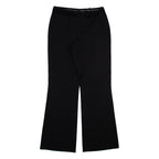 Womens Trousers Black Regular Bootcut W28 L31