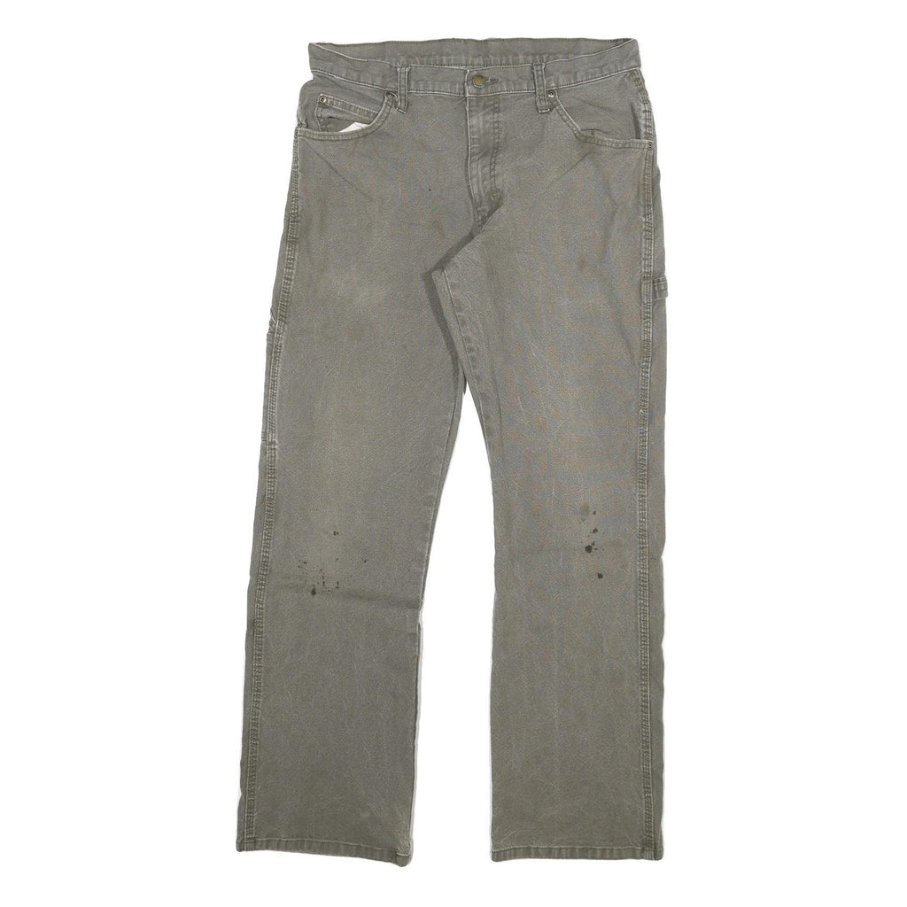 DICKIES Mens Jeans Regular Straight Denim Rinse W30 L30 Workwear Pants