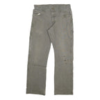 DICKIES Mens Jeans Regular Straight Denim Rinse W30 L30 Workwear Pants