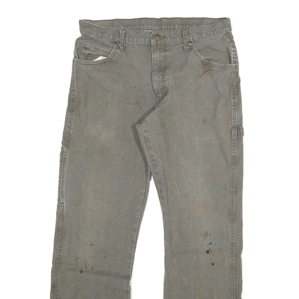 DICKIES Mens Jeans Regular Straight Denim Rinse W30 L30 Workwear Pants