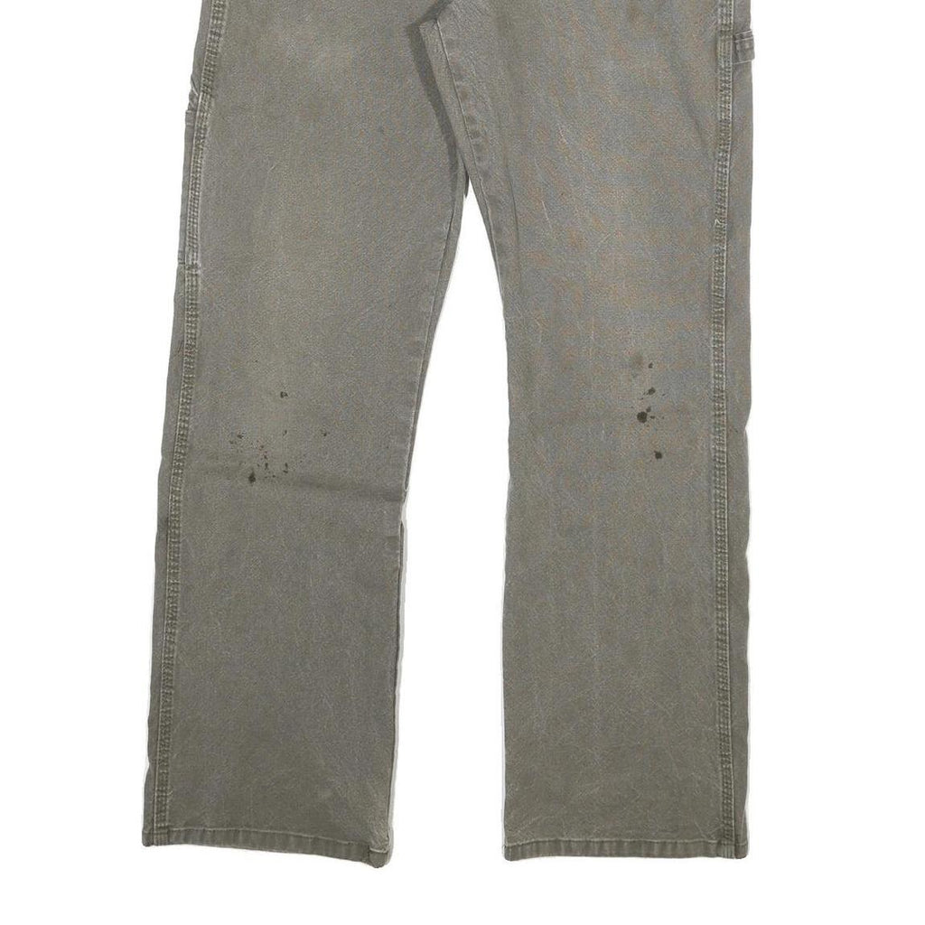 DICKIES Mens Jeans Regular Straight Denim Rinse W30 L30 Workwear Pants