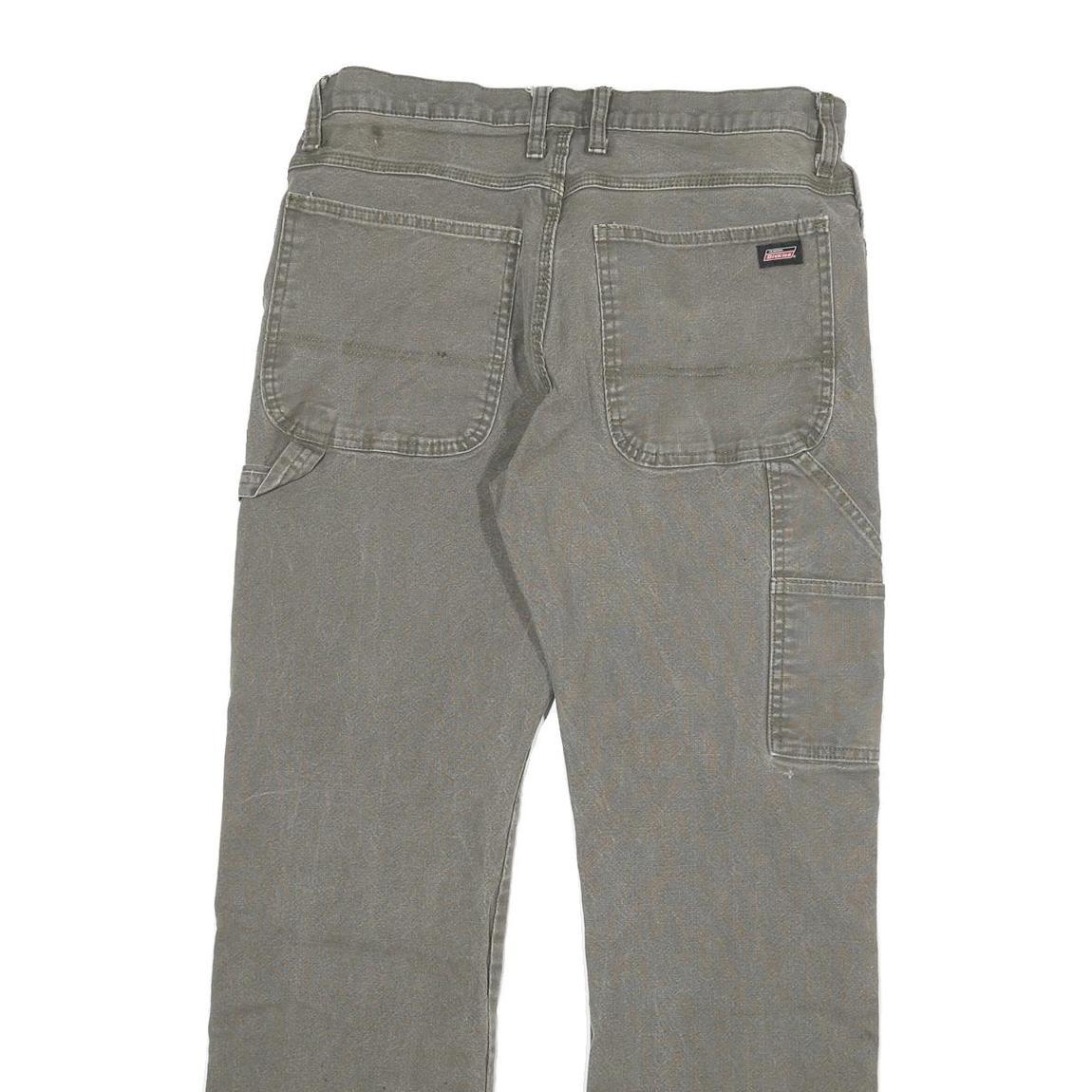 DICKIES Mens Jeans Regular Straight Denim Rinse W30 L30 Workwear Pants