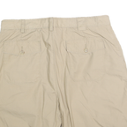 NAUTICA Mens Shorts Beige Casual Plain L W36 Cotton Blend Comfortable Relaxed
