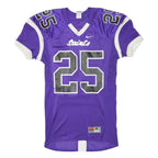 NIKE Womens Purple & White Team Jersey Polyester Blend Dress Size M Sporty