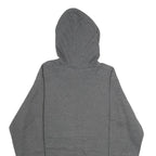 CHAMPION Mens Grey Pullover Hoodie S Cotton Blend Drawstring