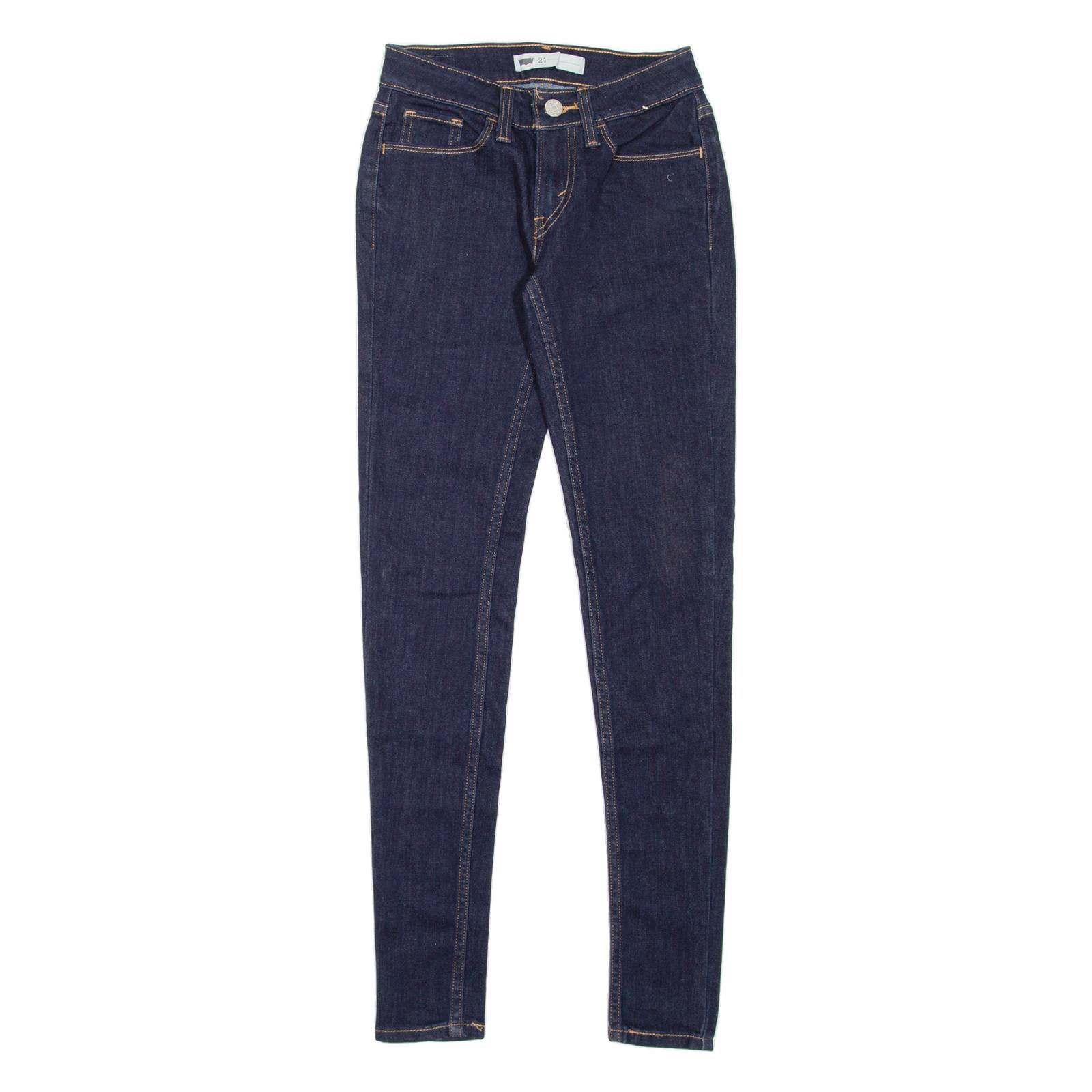 LEVI'S Womens Jeans Blue Slim Skinny W24 L30