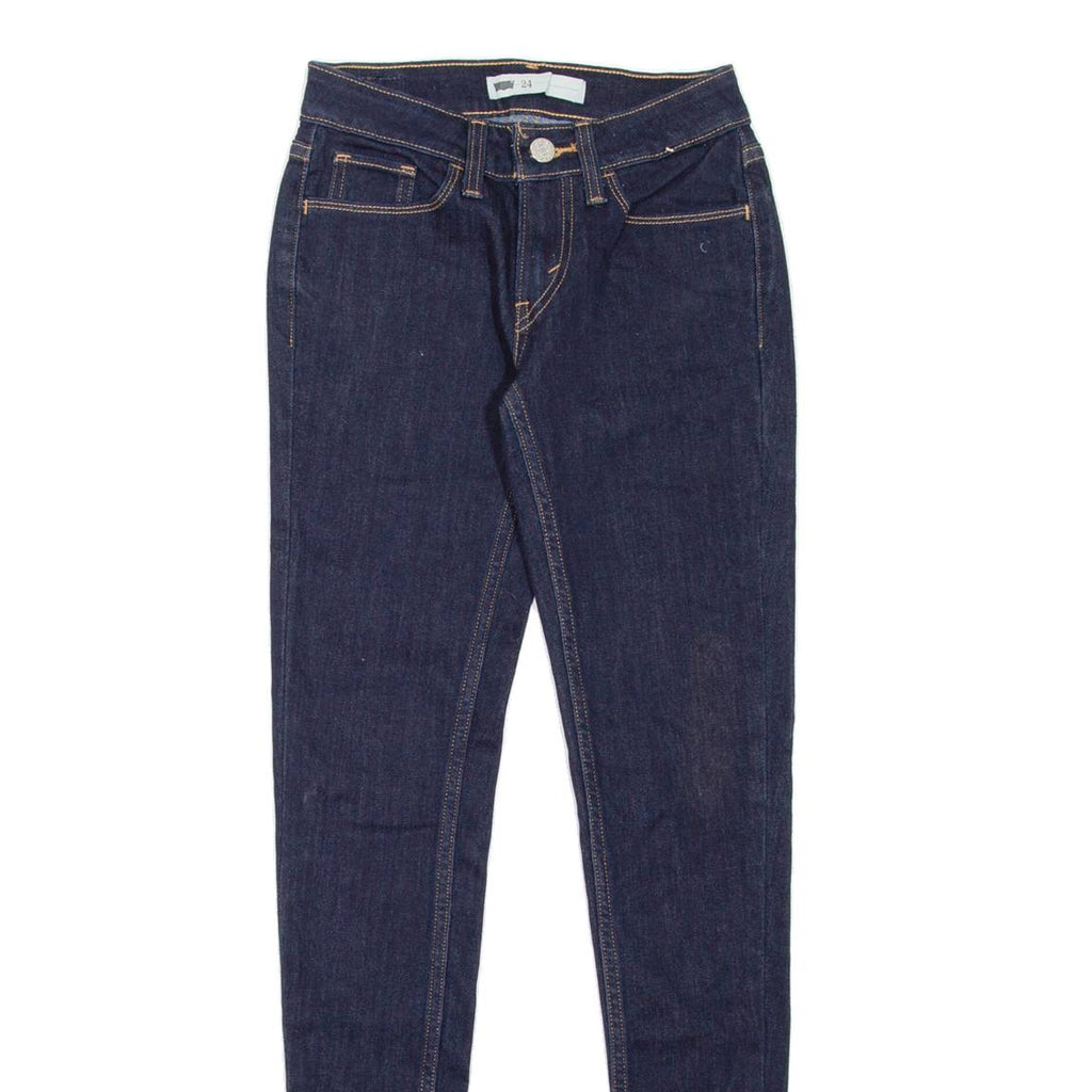 LEVI'S Womens Jeans Blue Slim Skinny W24 L30