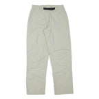 ODLO Womens Polyester Blend Beige Regular Fit Straight Trousers W29 L31 Outdoor