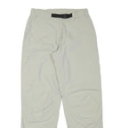 ODLO Womens Polyester Blend Beige Regular Fit Straight Trousers W29 L31 Outdoor