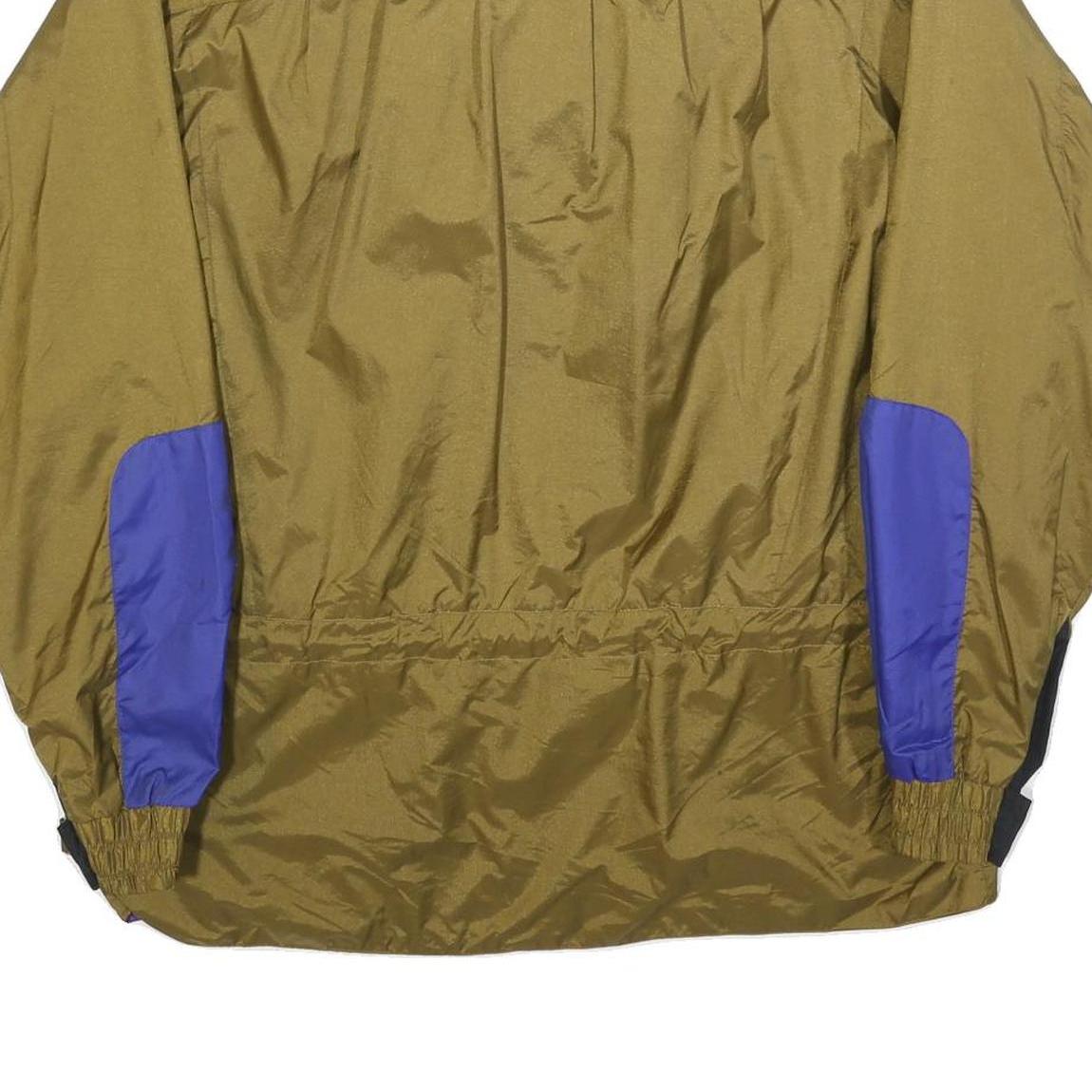 MOUNTAIN GEAR Womens Olive & Purple Outdoor Zip Jacket L Polyester Blend