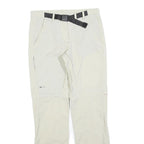 NRG Womens Polyester Blend Beige Slim Zip Trousers W28 L29 Outdoor Adjustable