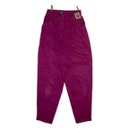 C AND A Womens Trousers Purple Regular Tapered W26 L30