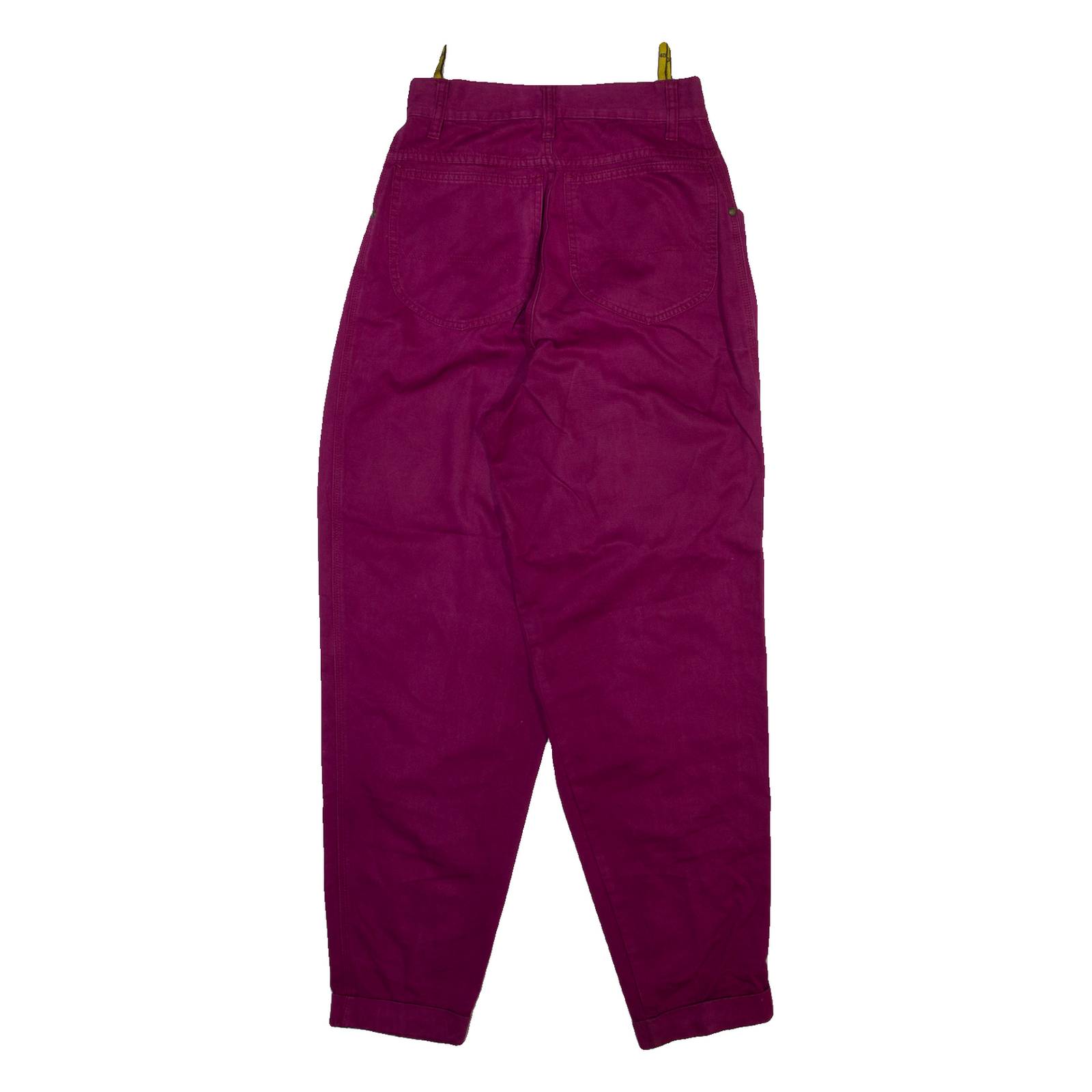 C AND A Womens Trousers Purple Regular Tapered W26 L30