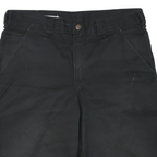 DICKIES Mens Black Casual Shorts L W36 Workwear Polyester Blend Comfortable