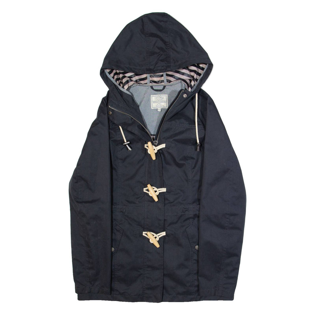 FAT FACE Womens Jacket Blue Hooded S