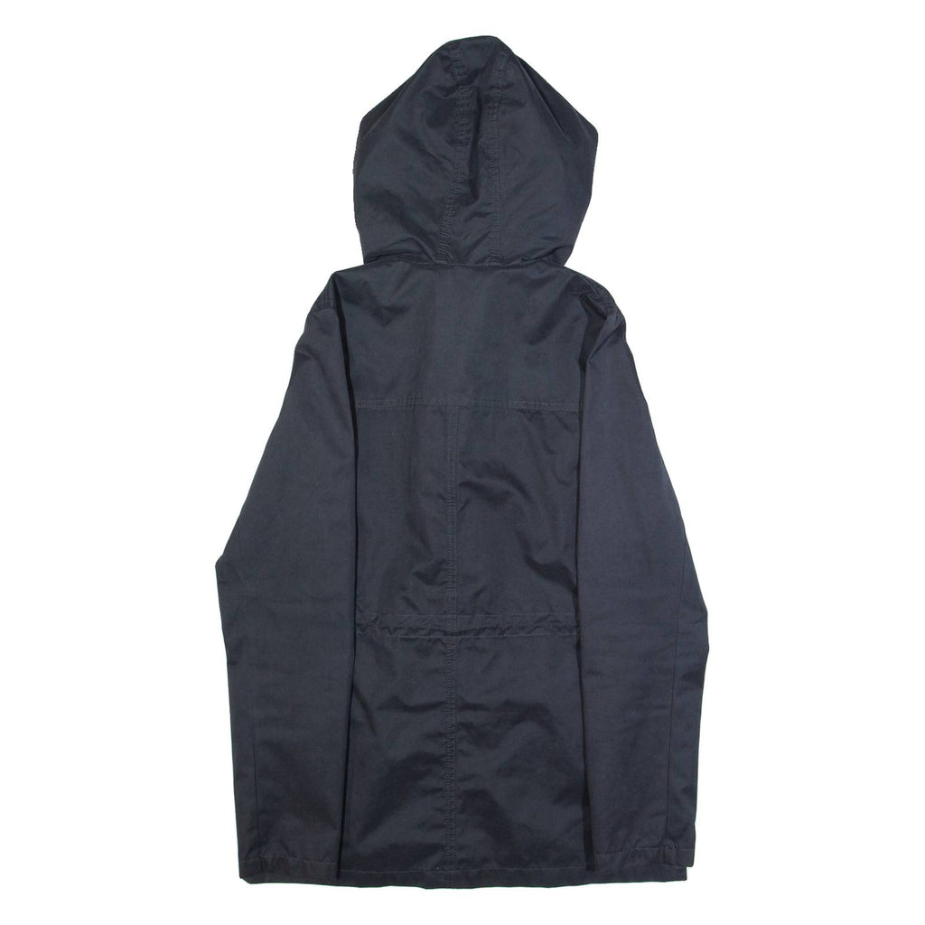 FAT FACE Womens Jacket Blue Hooded S