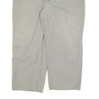CARHARTT Mens Cotton Blend Beige Relaxed Straight Trousers W44 L28 Workwear
