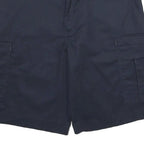 DICKIES Mens Navy Cargo Shorts L W34 Polyester Blend Casual Workwear