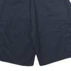 DICKIES Mens Navy Cargo Shorts L W34 Polyester Blend Casual Workwear