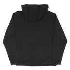 ADIDAS ORIGINALS Womens Black Pullover Hoodie UK 12 Cotton Blend Drawstring