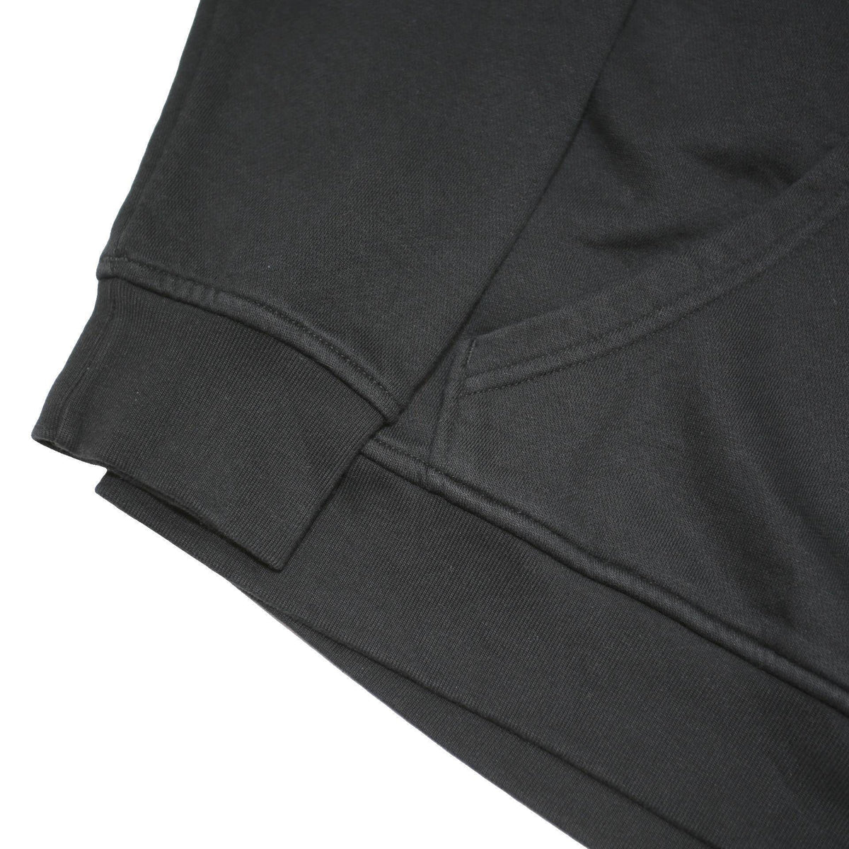 ADIDAS ORIGINALS Womens Black Pullover Hoodie UK 12 Cotton Blend Drawstring