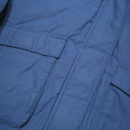 NFL Womens Blue Cotton Blend Zip Jacket M Hooded Casual Pockets NFL Logo
