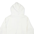 WESTHALL Mens White University Of New Brunswick Pullover Hoodie L Cotton Blend