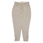 BERNSUMON Womens Trousers Beige Slim Tapered Linen W30 L28