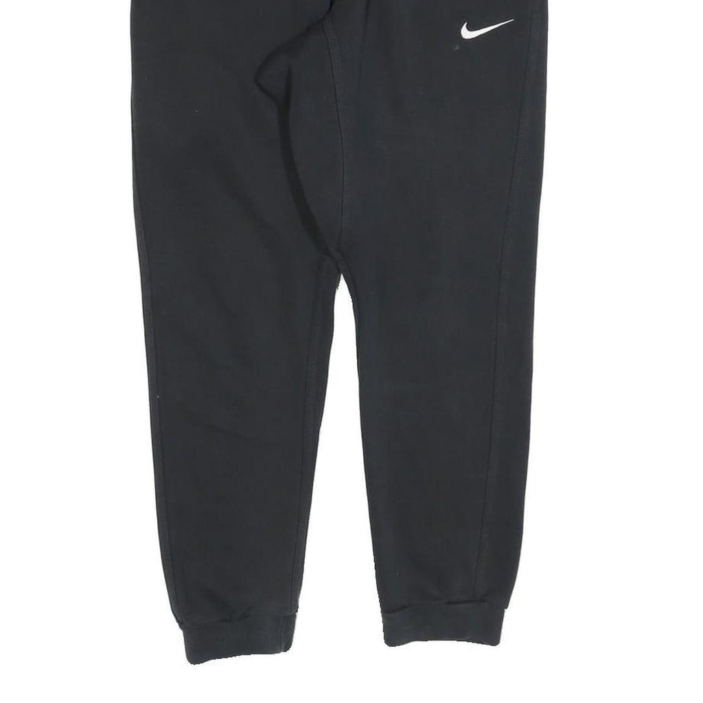 NIKE Mens Joggers Black S W24 L26 Sportswear Slim Tapered Cotton Blend