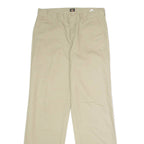 DICKIES Workwear Womens Trousers Beige Regular Straight W30 L30