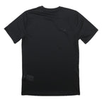 NIKE Mens Black Plain T-Shirt M Short Sleeve Crew Neck Sportswear