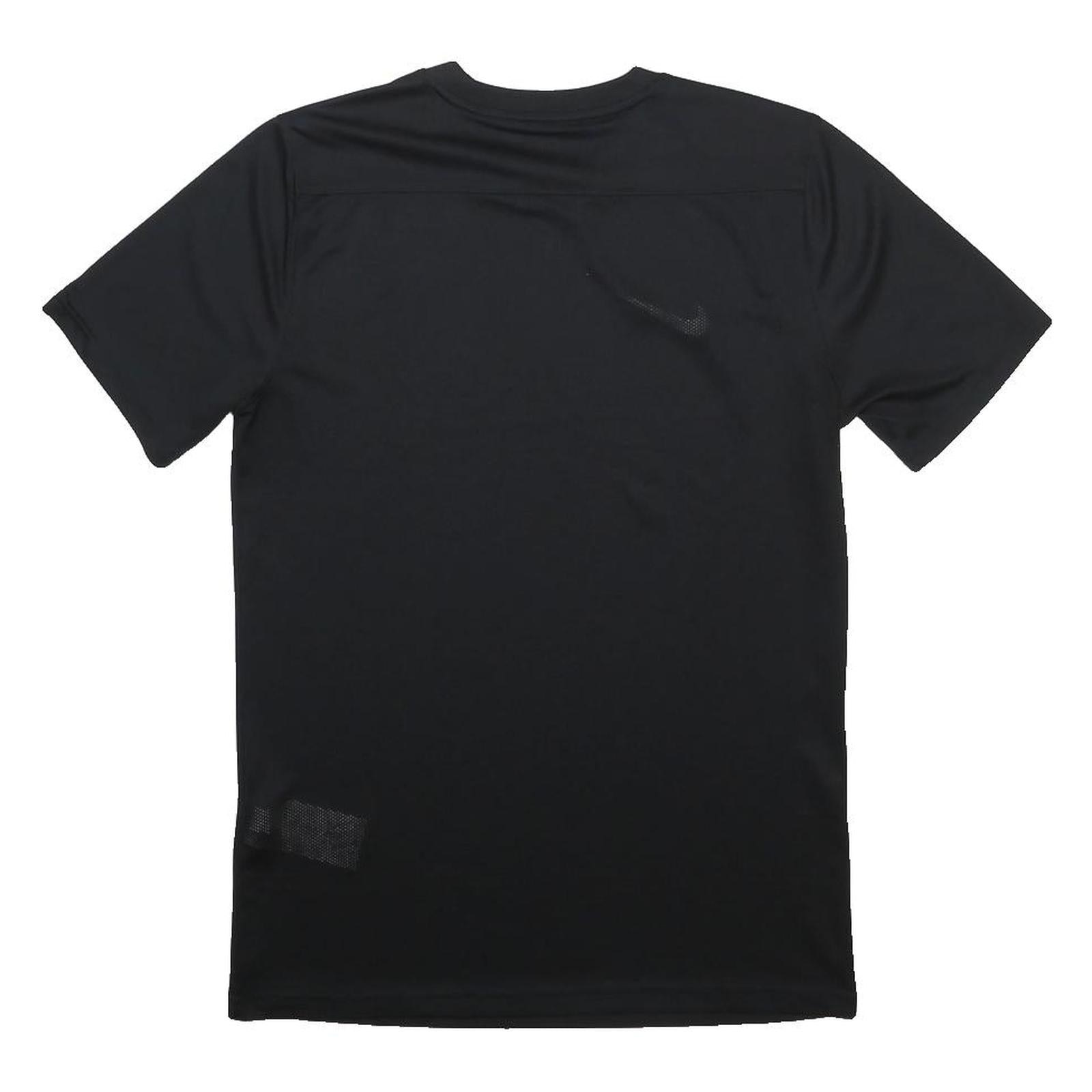 NIKE Mens Black Plain T-Shirt M Short Sleeve Crew Neck Sportswear
