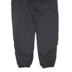 REEBOK Mens Joggers Black L W32 L33 Elastic Waist Polyester Blend Activewear