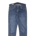 LEVI'S 512 Mens Jeans Blue Slim Skinny Denim Medium W30 L30 Zip Cotton Blend