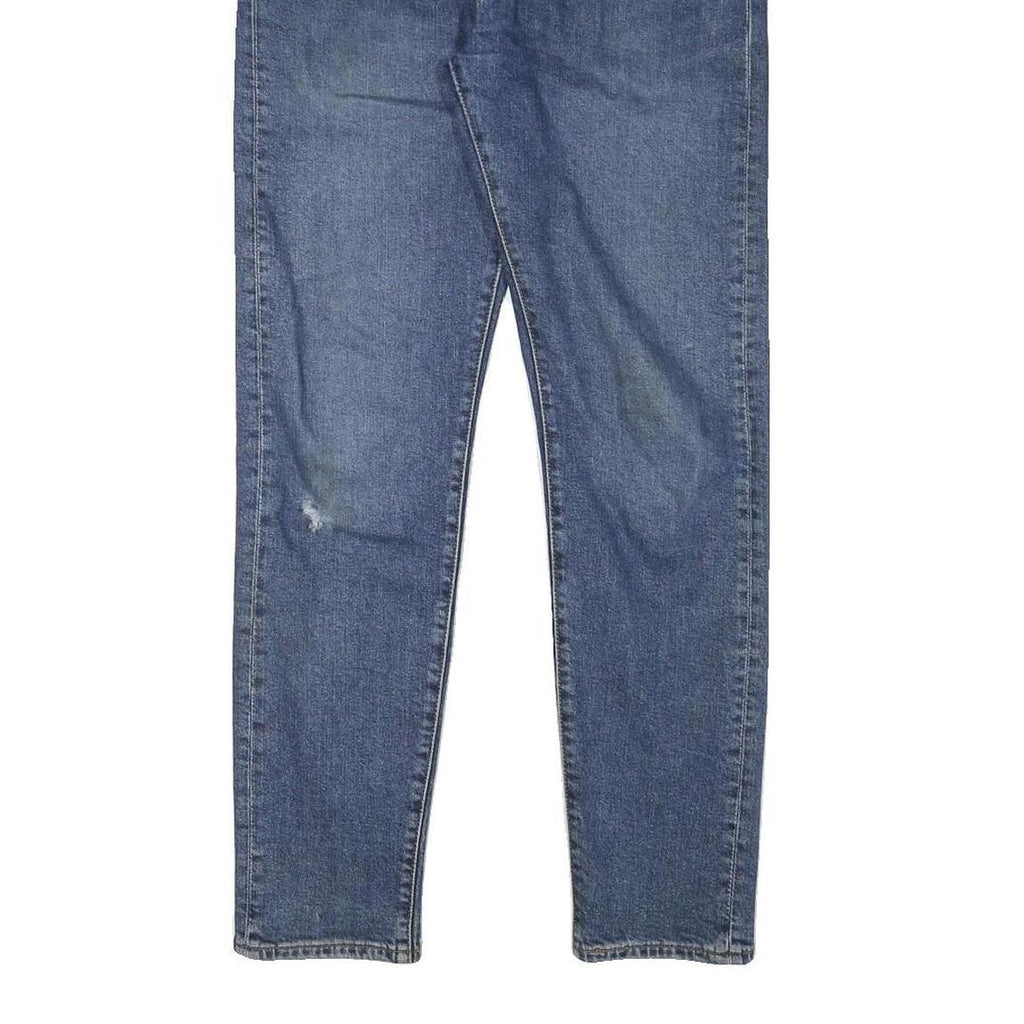 LEVI'S 512 Mens Jeans Blue Slim Skinny Denim Medium W30 L30 Zip Cotton Blend